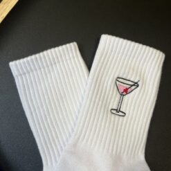 Make Mine a Mocktail Grip Socks