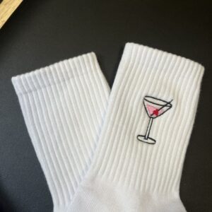 Make Mine a Mocktail Grip Socks