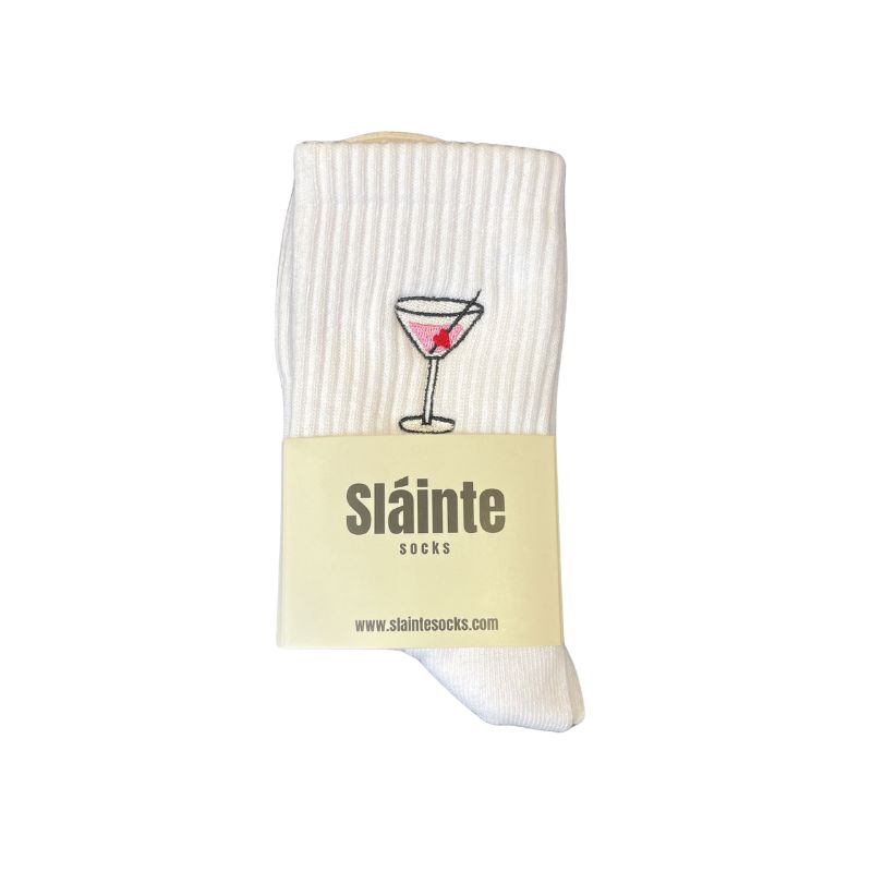 Make Mine a Mocktail Grip Socks