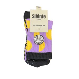 Sláinte “Disco Barre” From Barre to Boogie Grip Socks