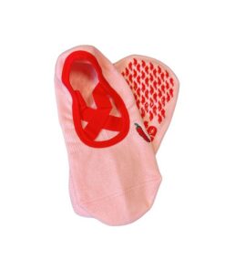 Alternative view of Sláinte Chilli on Pointe, The Chilli Sole Grip Socks