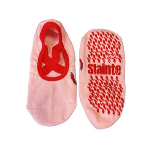 AP-2427 - Chilli on Pointe, the chilli sole, from the Ballet on Pointe Pilates Grip Socks Collection