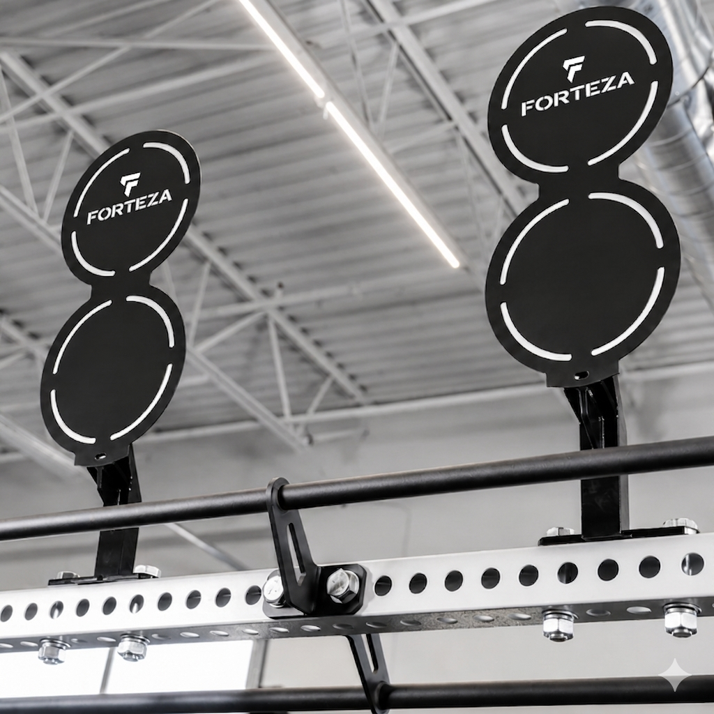 Forteza Wall Ball Target with Horizontal Rack Mount - Image 2