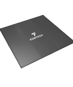 Black Weightlifting Platform