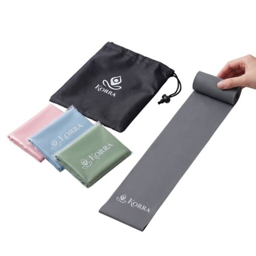 Korra Pilates Resistance Bands Set (10,15,20,25lbs)