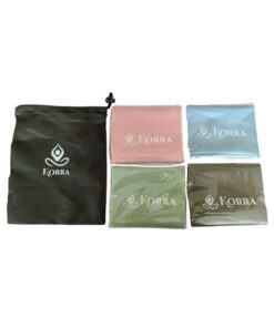 Korra Pilates Resistance Bands Set (10,15,20,25lbs)