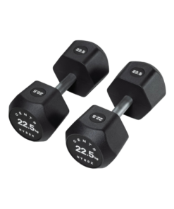 CENTR x HYROX Urethane Dumbbells (2) 22.5