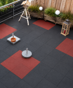OutdoorPlayground Rubber Connecting Flooring 40mm