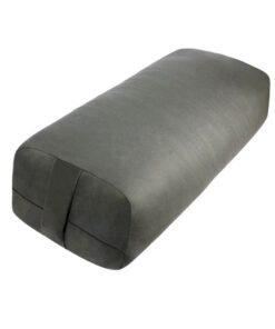 Grey Korra Rectangular Yoga Bolster