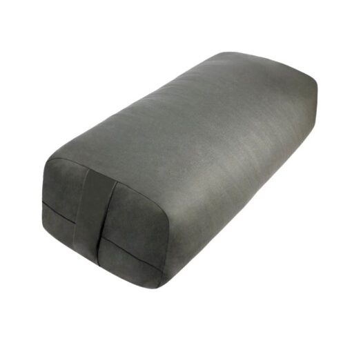 Grey Korra Rectangular Yoga Bolster