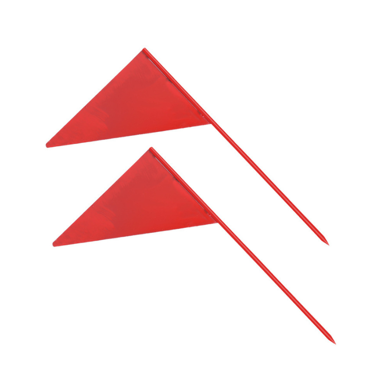 red safety flag