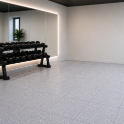Easy Clean 20mm Light Grey Floor with White Fleck