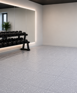 Easy Clean 20mm Light Grey Floor with White Fleck