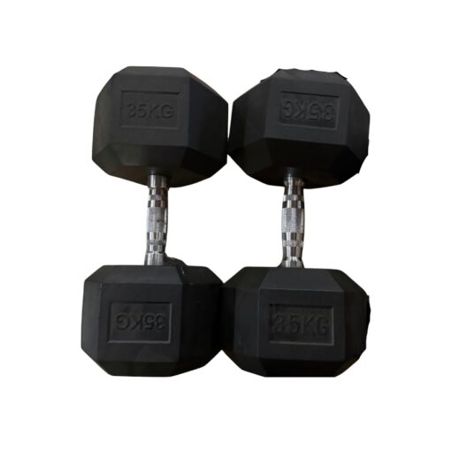 Showroom Model 35KG Hex Dumbbells Pair